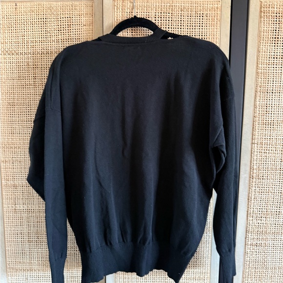 Evereve Black Textured Knit - Picture 2 of 9